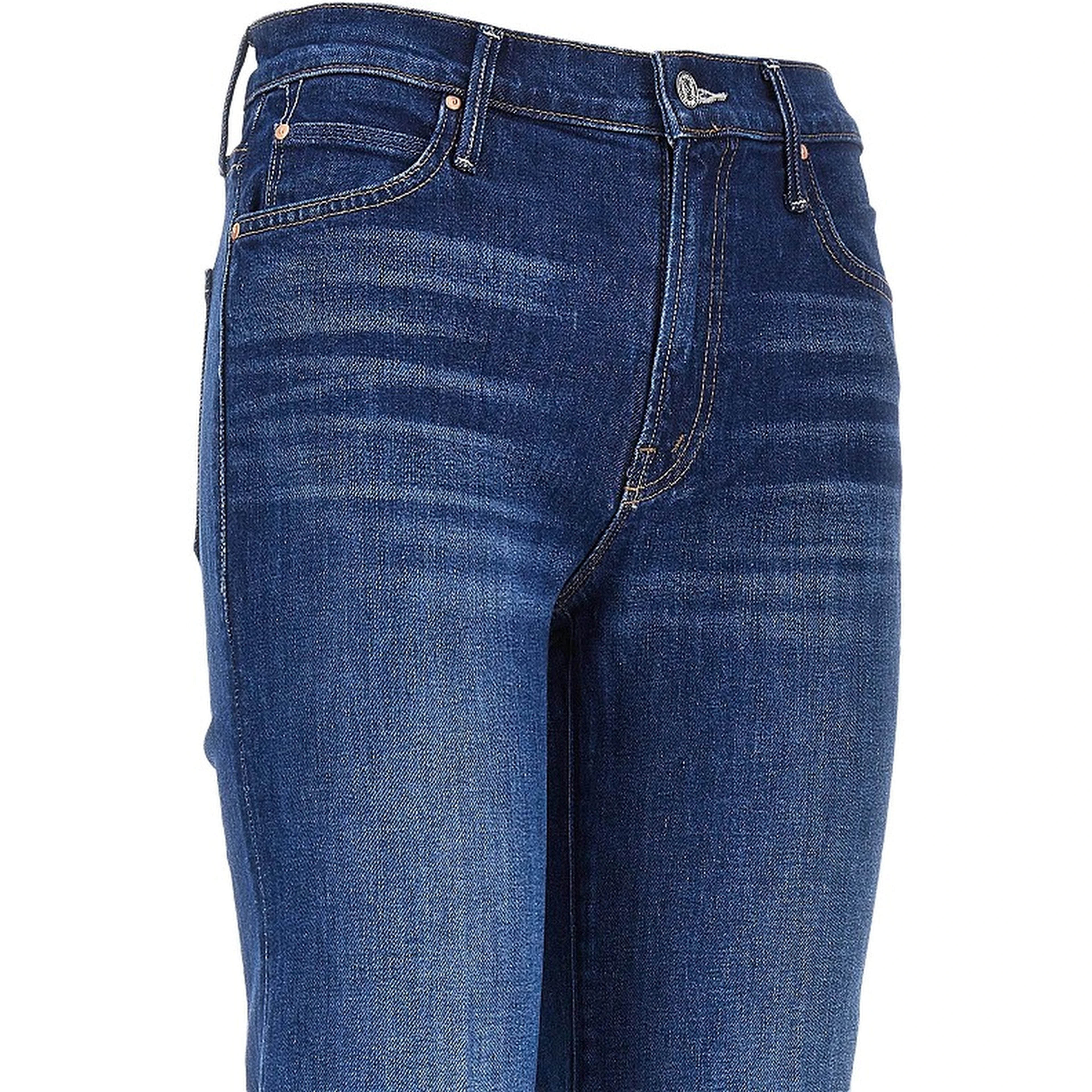 Stretch cotton denim jeans