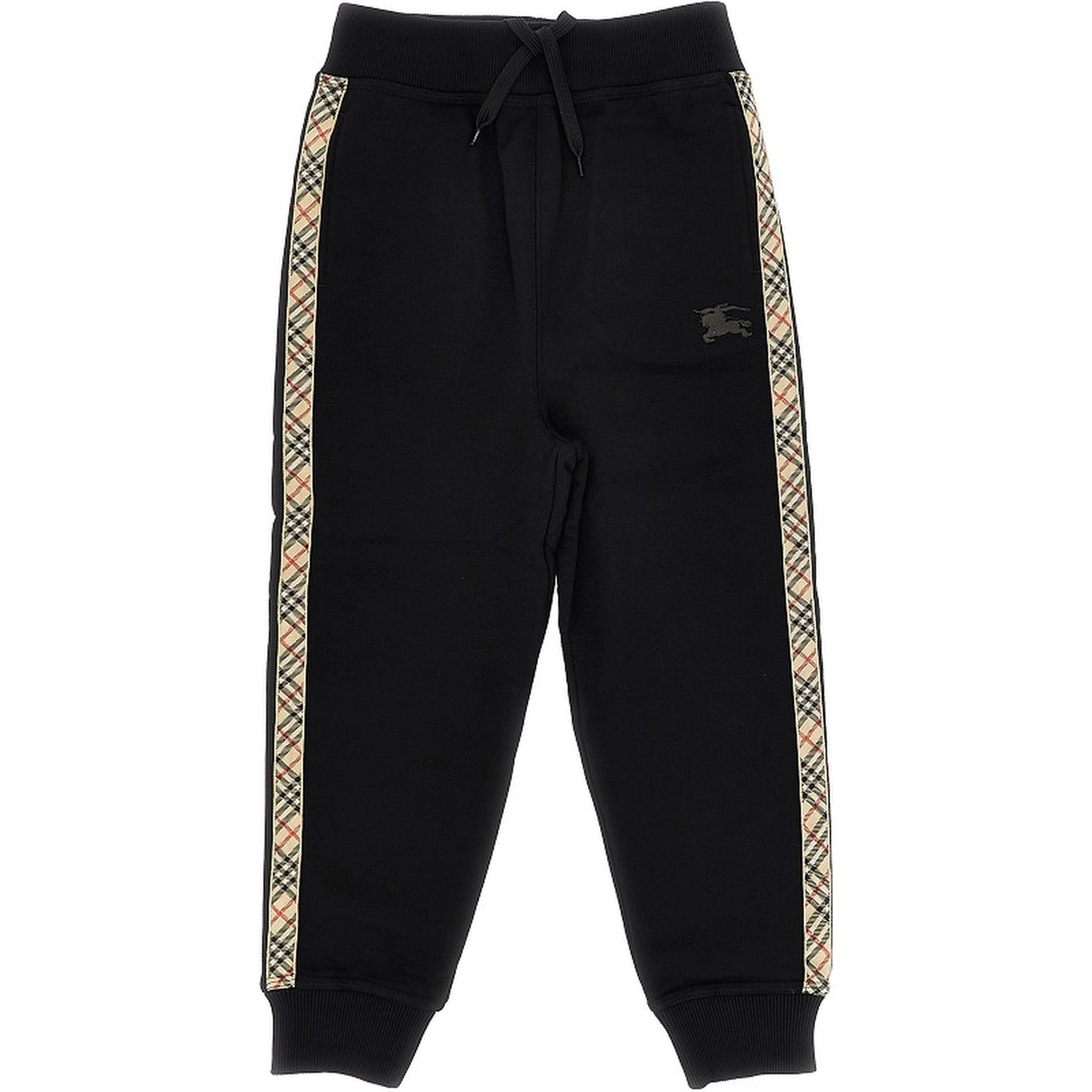 Sweatpants with Check trimmings