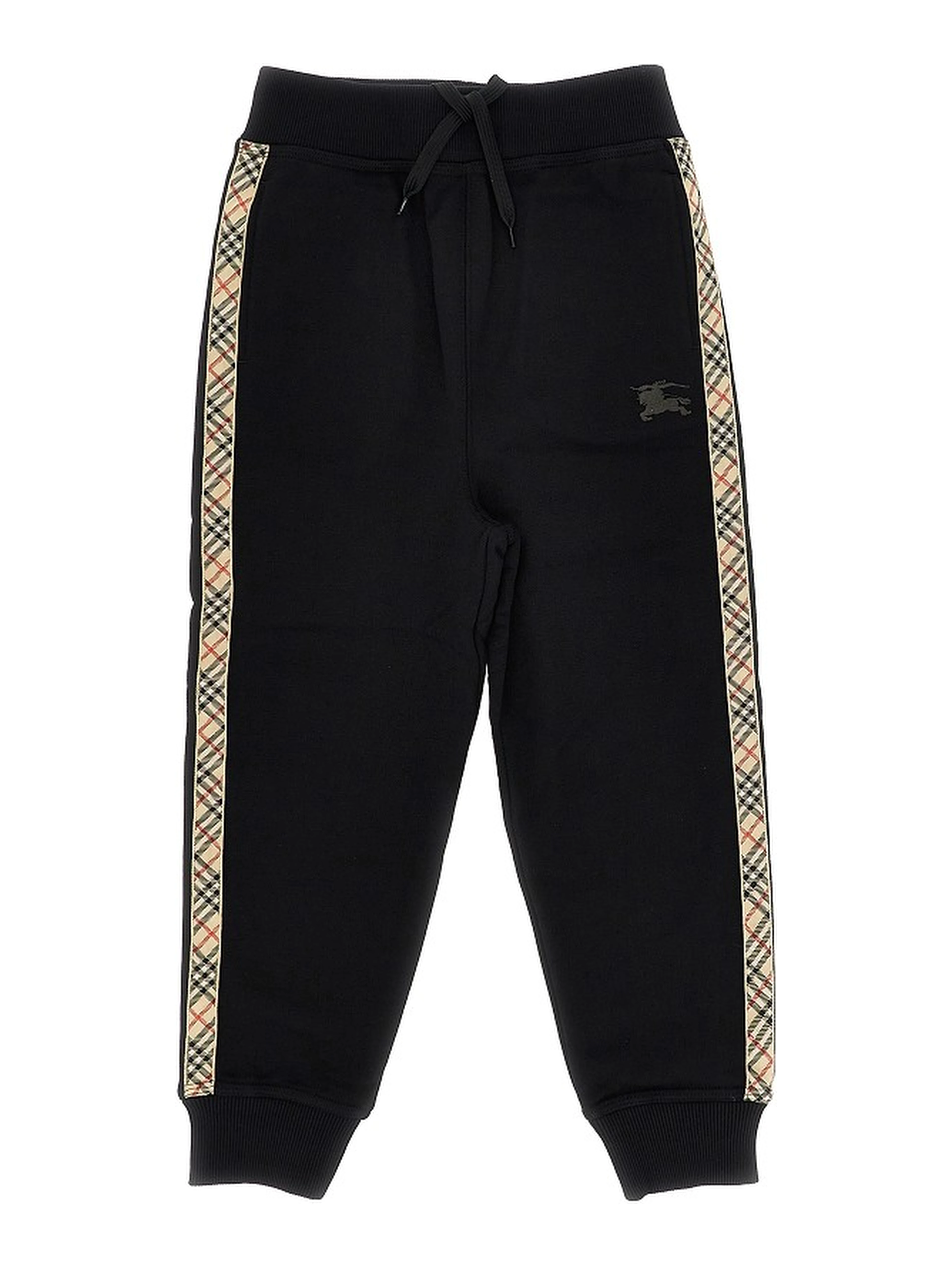 Sweatpants with Check trimmings