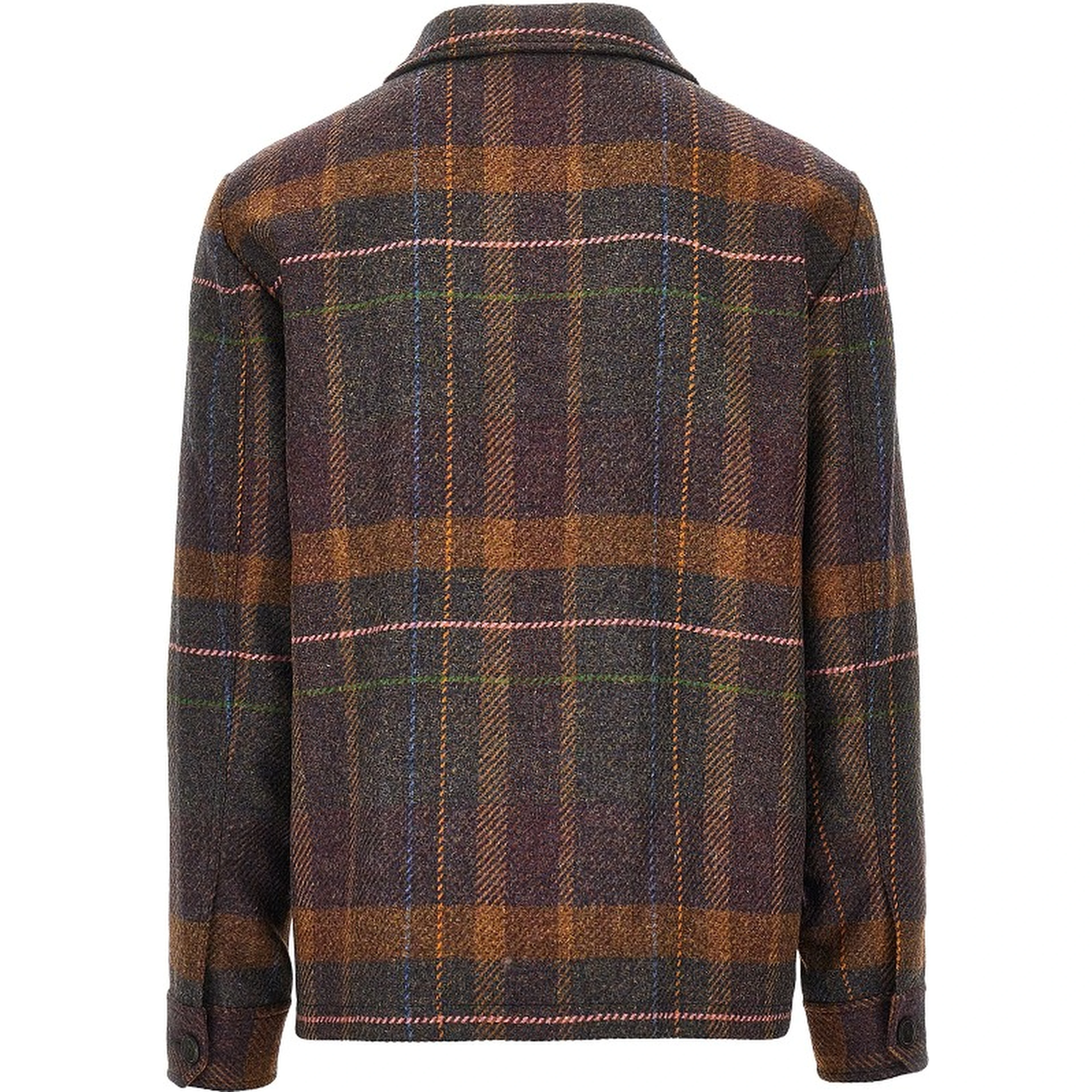 Cashmere and wool overshirt