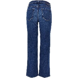 Stretch cotton denim jeans