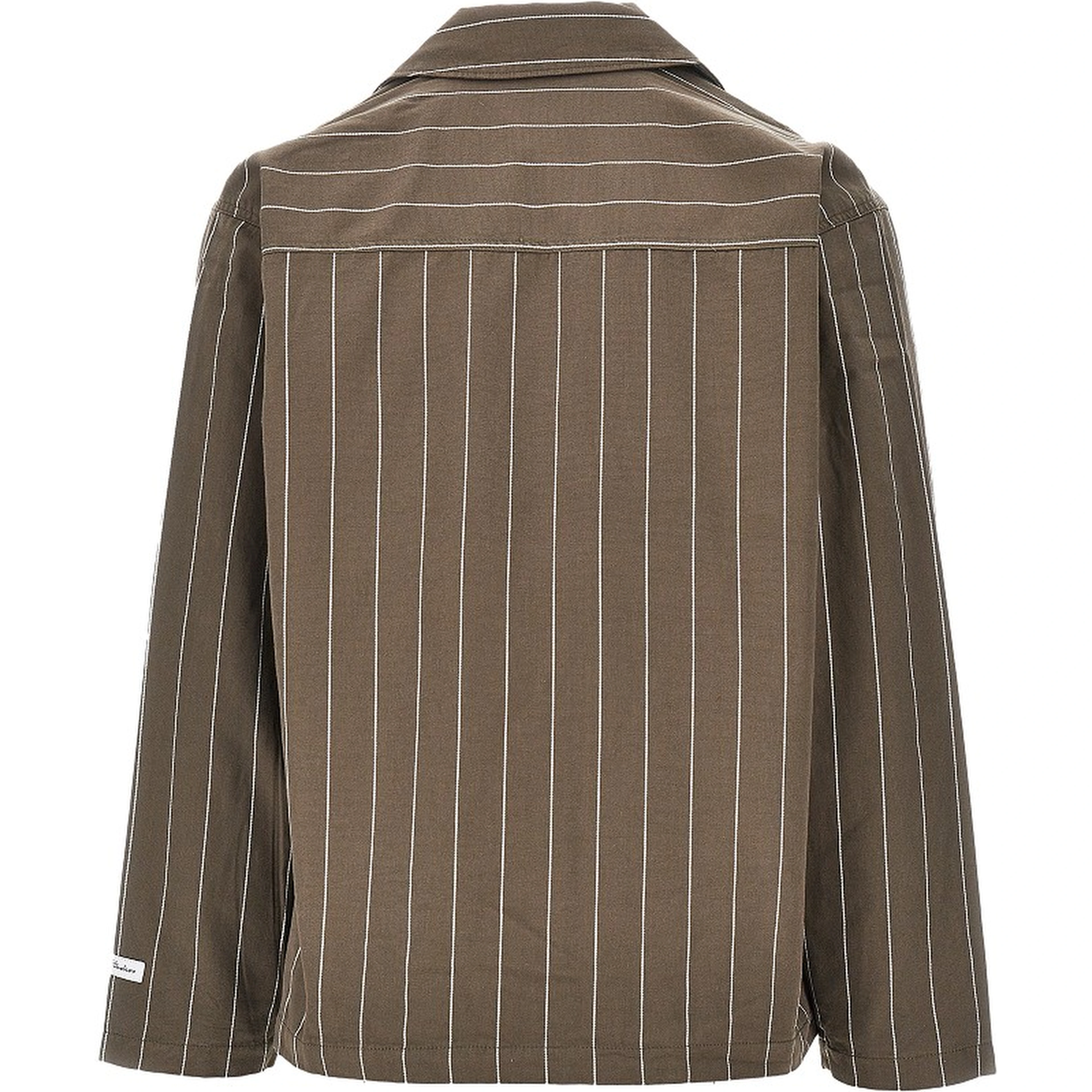 'Locus' pinstriped cotton jacket
