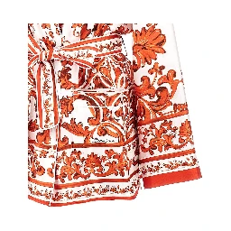 Maiolica print silk Vanity shirt
