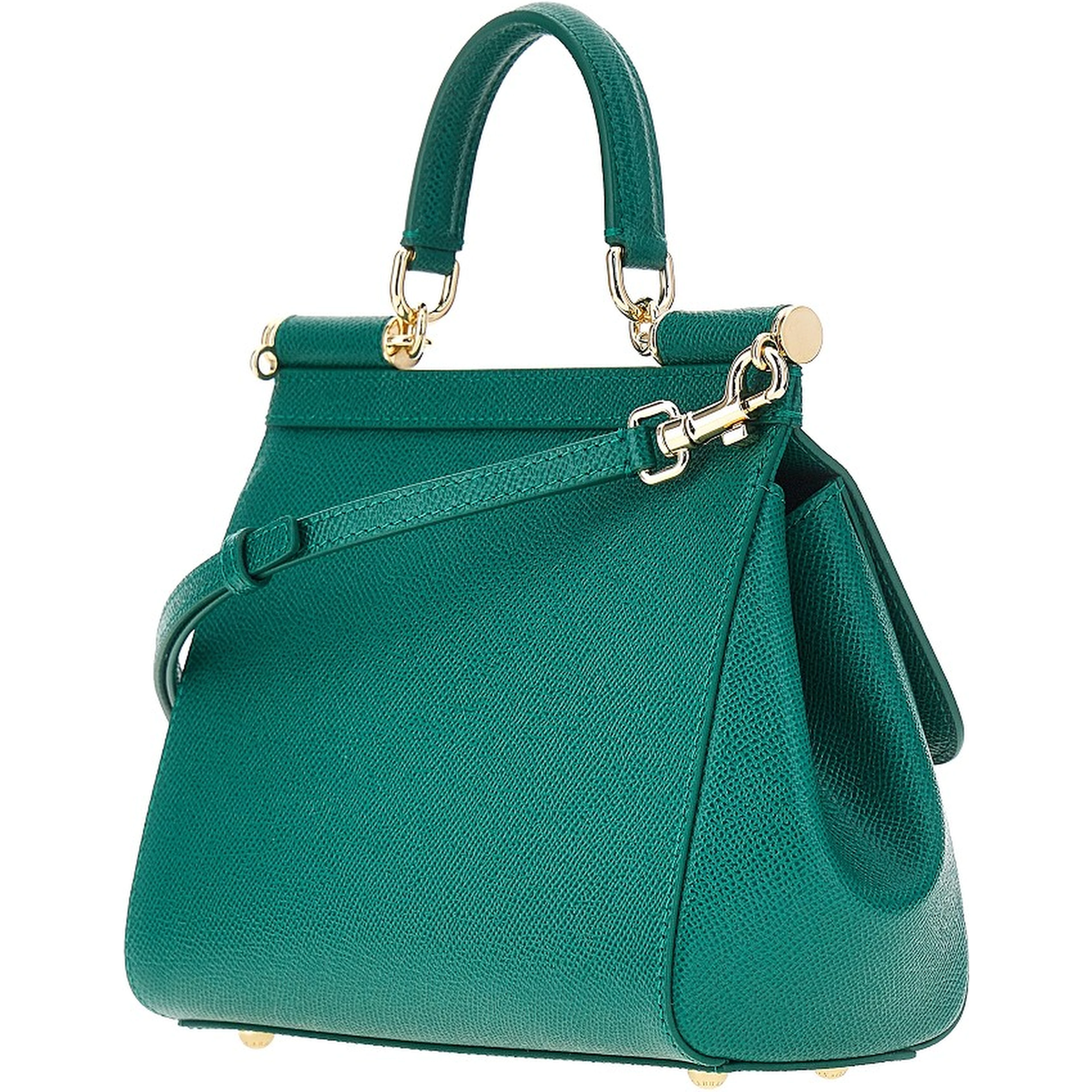 Dauphine leather small 'Sicily' bag