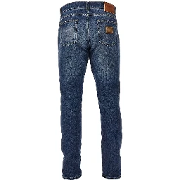 Regular Fit jeans with logo plate