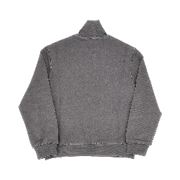 Cotton sweatshirt with logo print