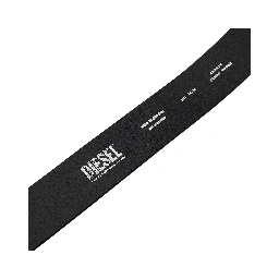 'Oval D' leather belt