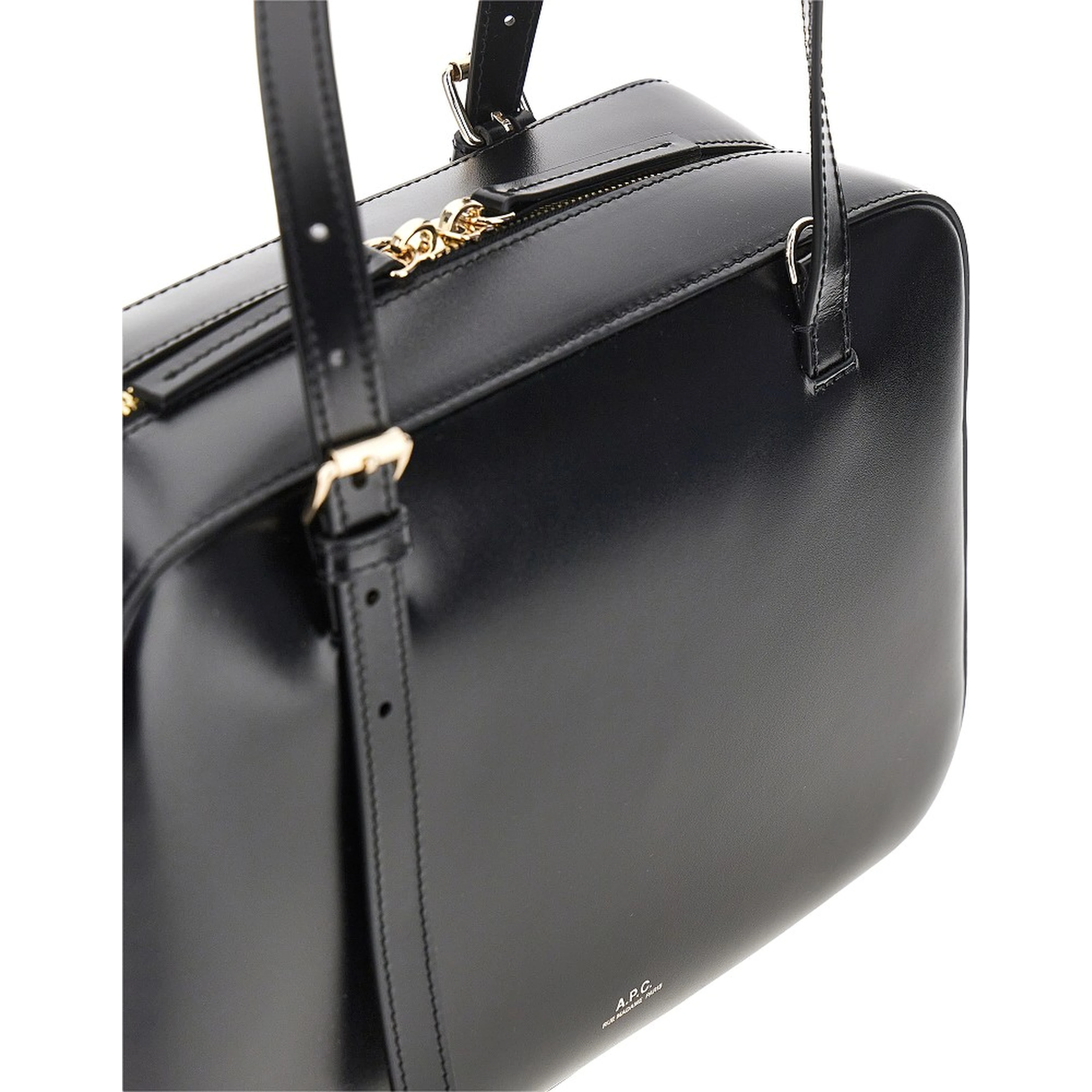 'Virginie Box' leather bag