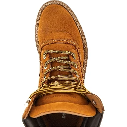 'D2 Monogram' nubuck leather boots