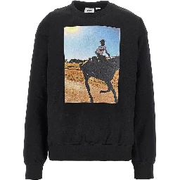 Sweatshirt with 'Trial Ride' print