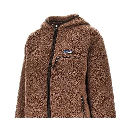 'Retro' fleece jacket