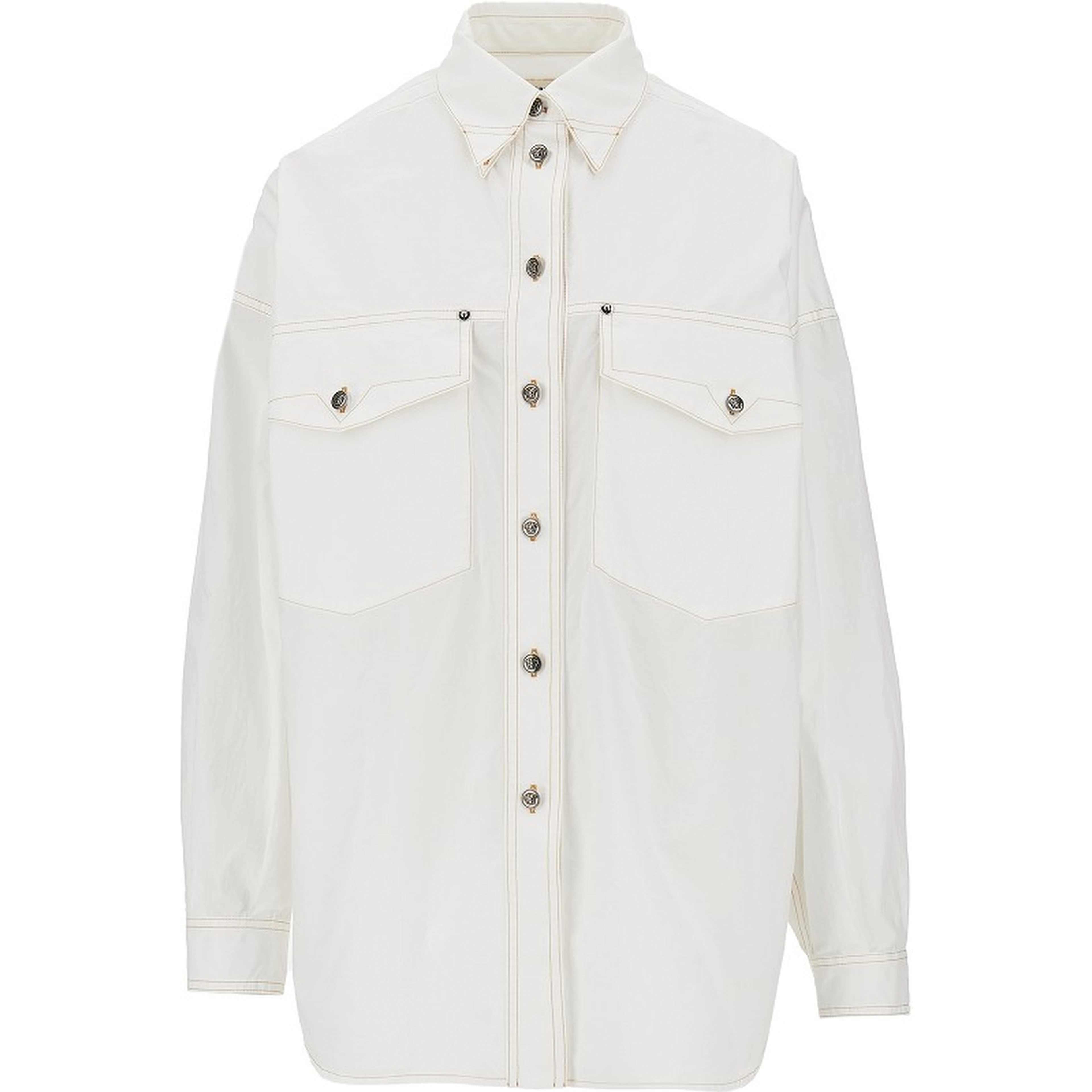 Cotton poplin shirt
