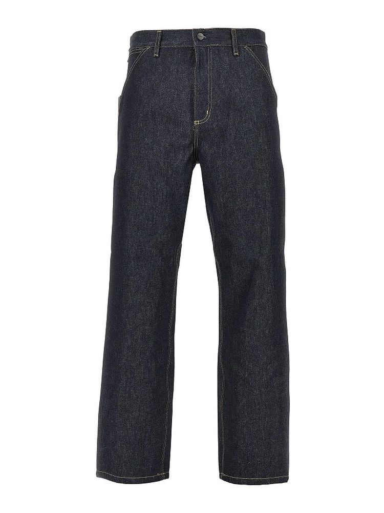 'Single Knee' denim pants