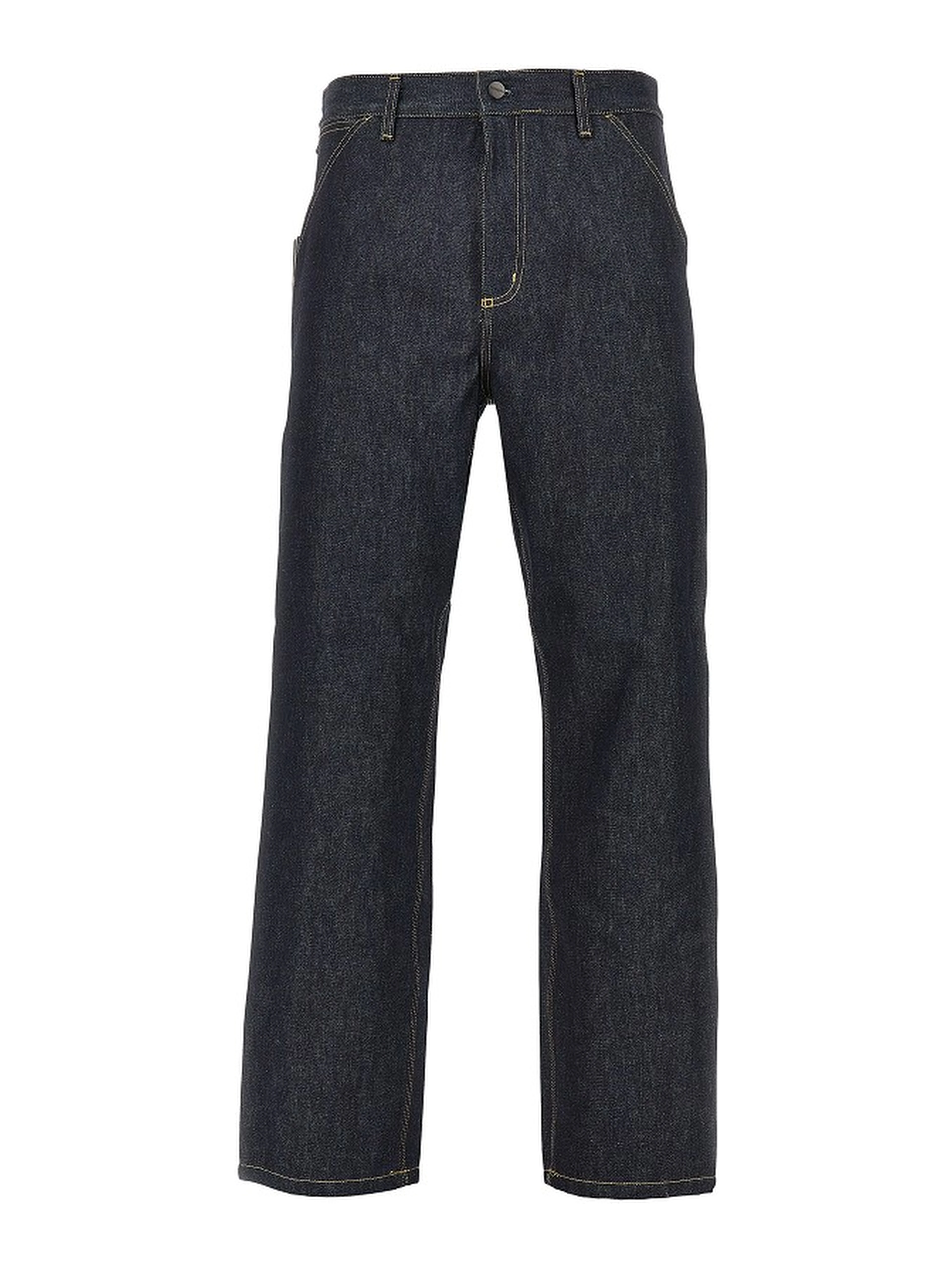 'Single Knee' denim pants
