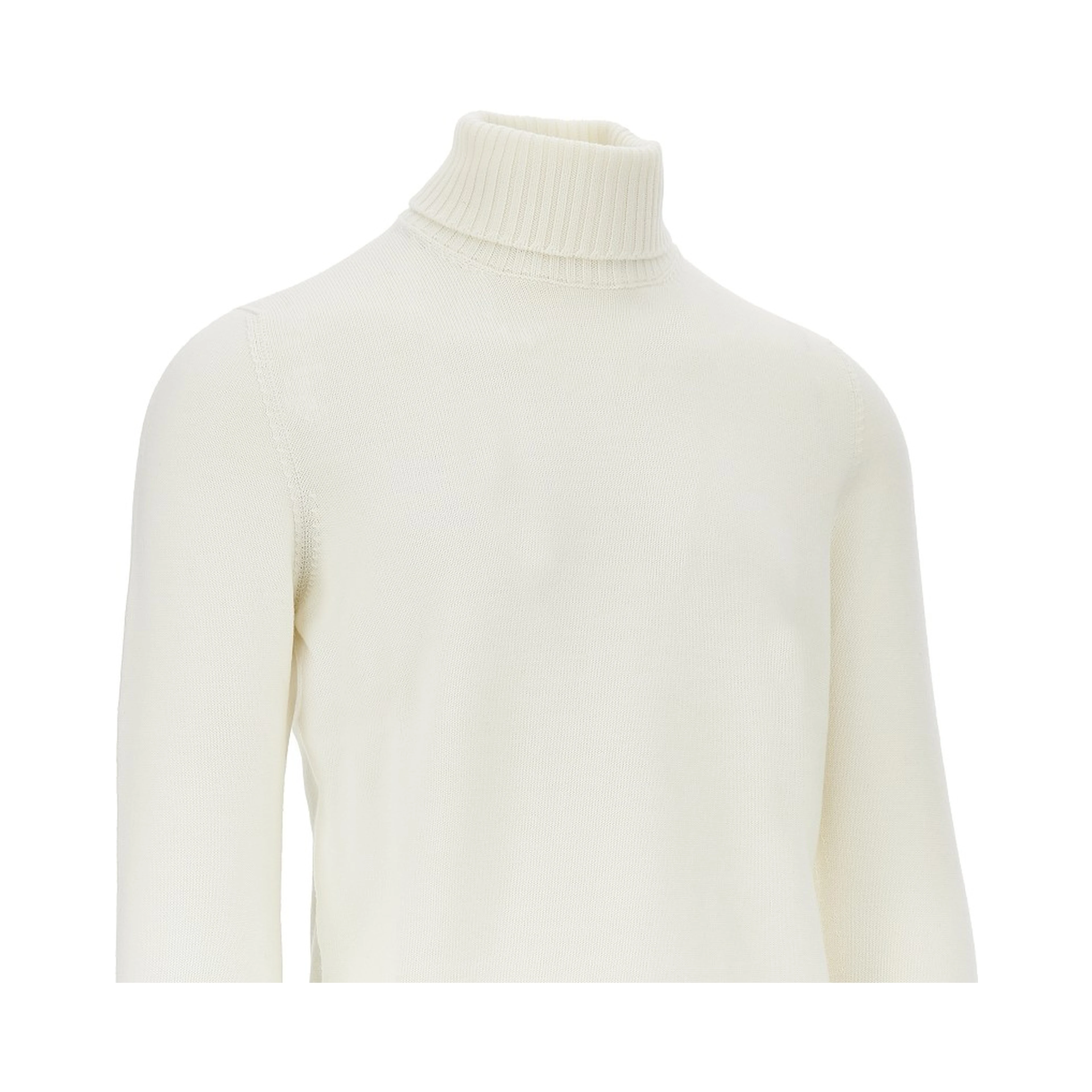 Merino wool knitted turtleneck