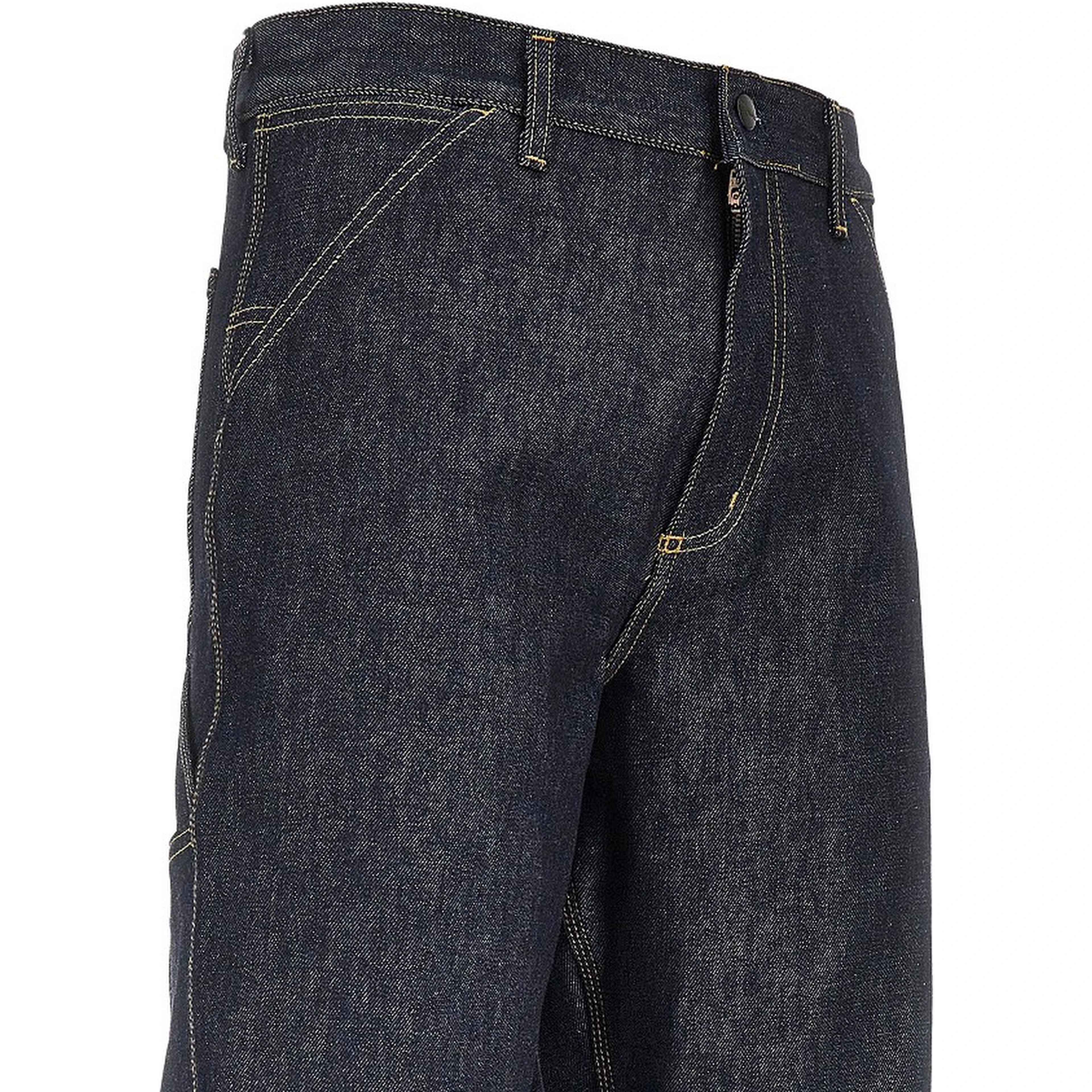 'Single Knee' denim pants