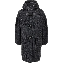 Wool-blend coat