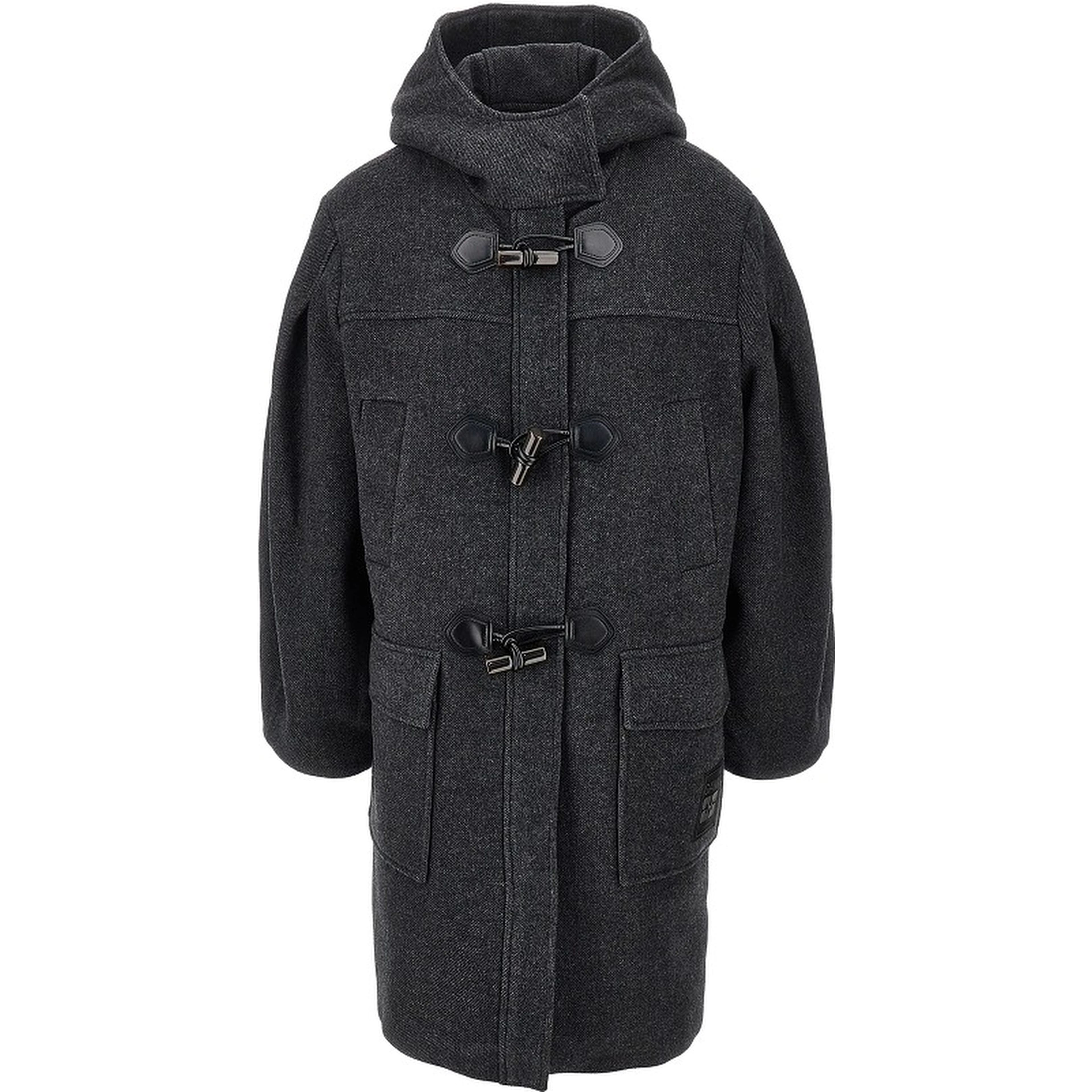 Wool-blend coat