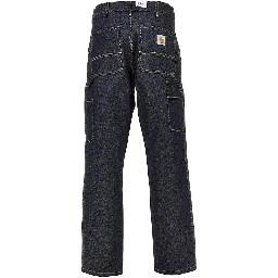 'Single Knee' denim pants