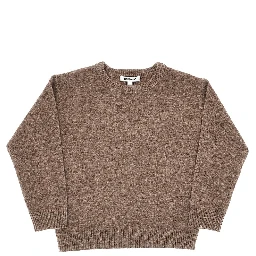 Crewneck knitted sweater