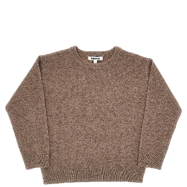 Crewneck knitted sweater