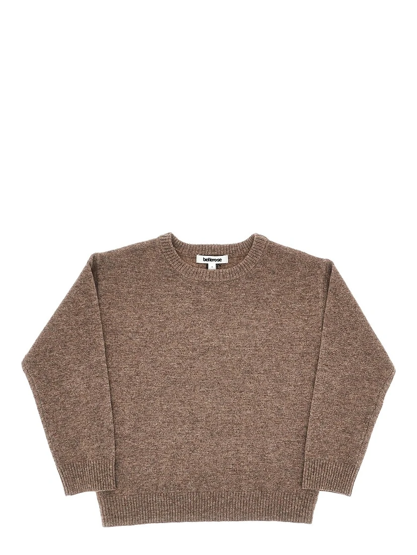 Crewneck knitted sweater