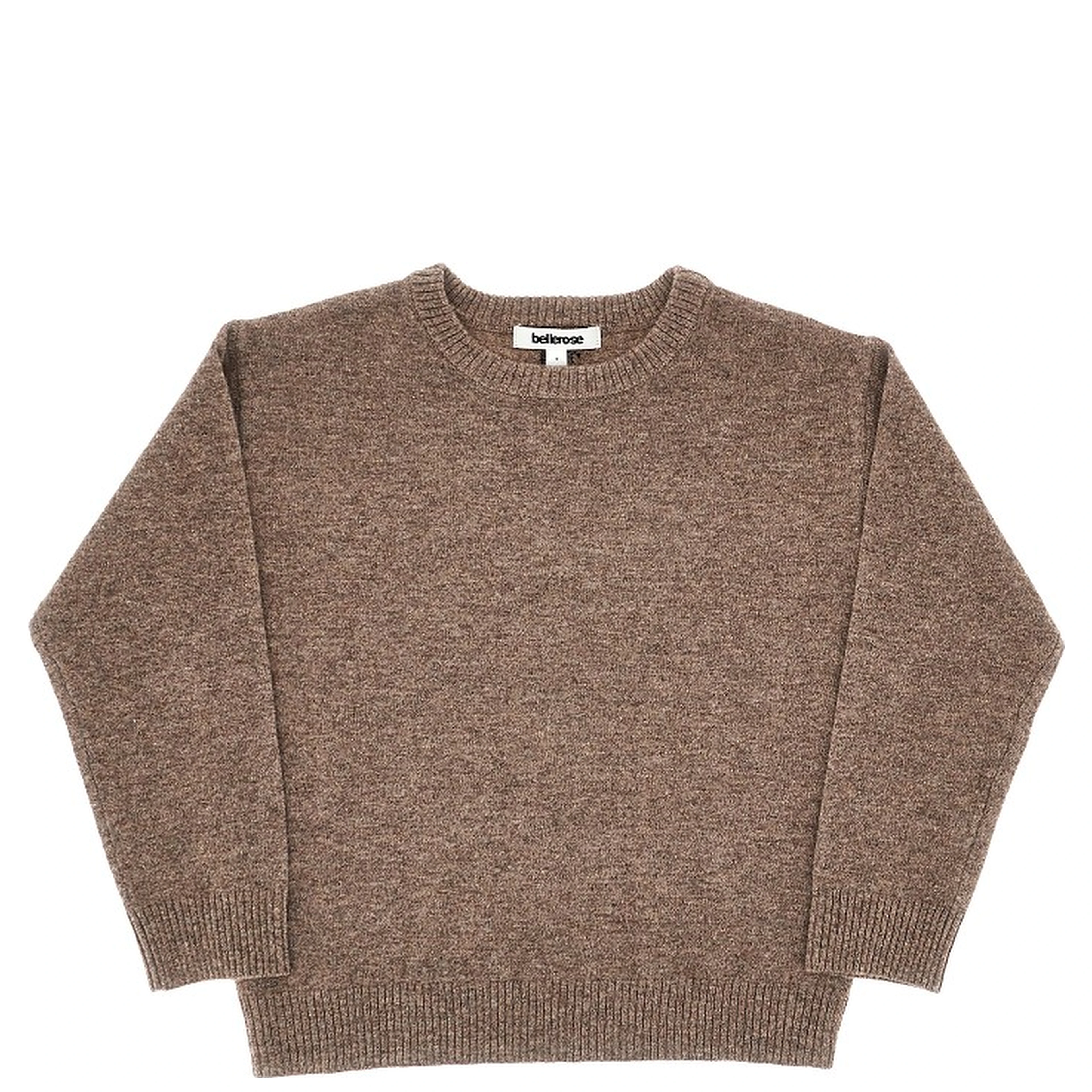 Crewneck knitted sweater