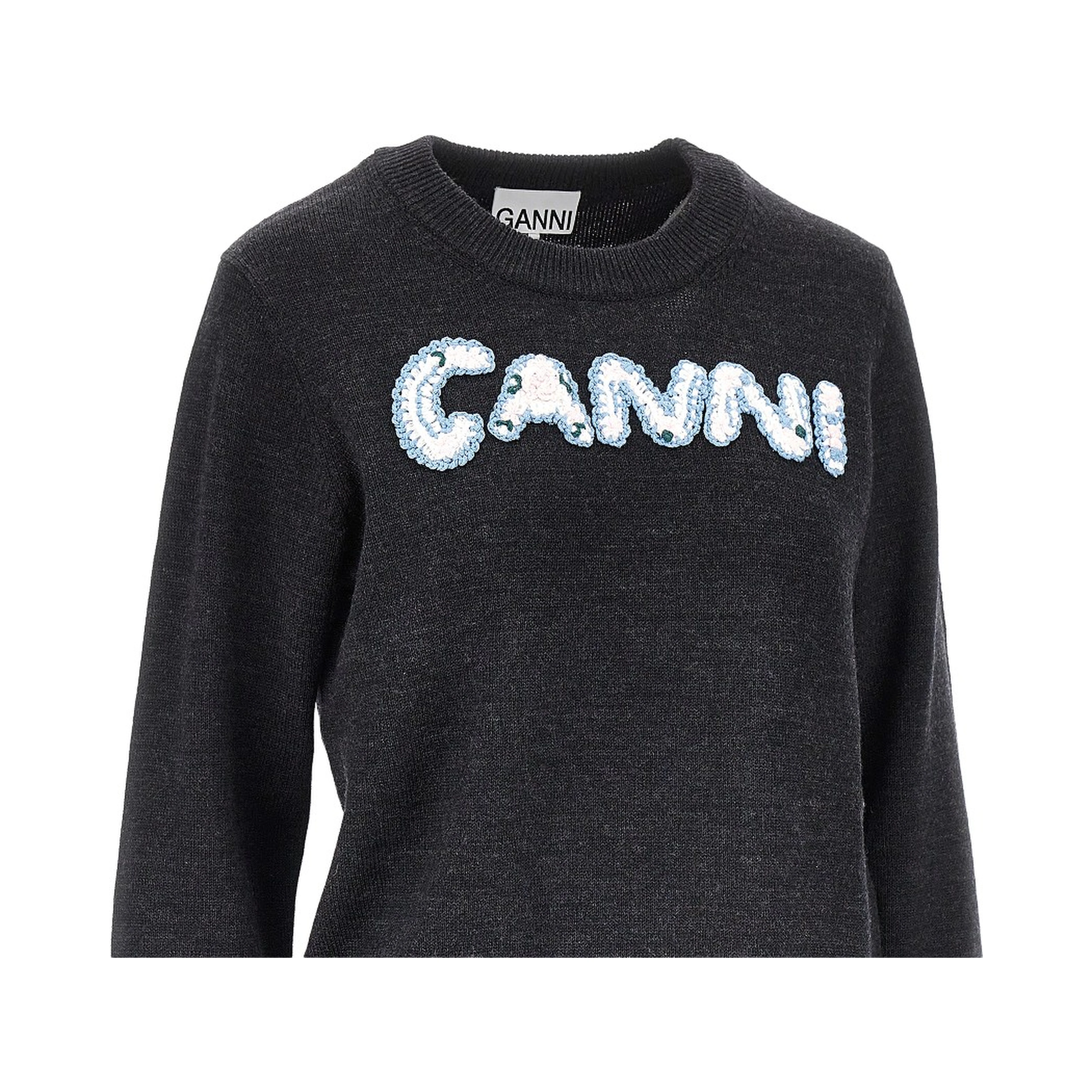 Cotton and wool-blend sweater