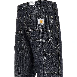 'Single Knee' denim pants