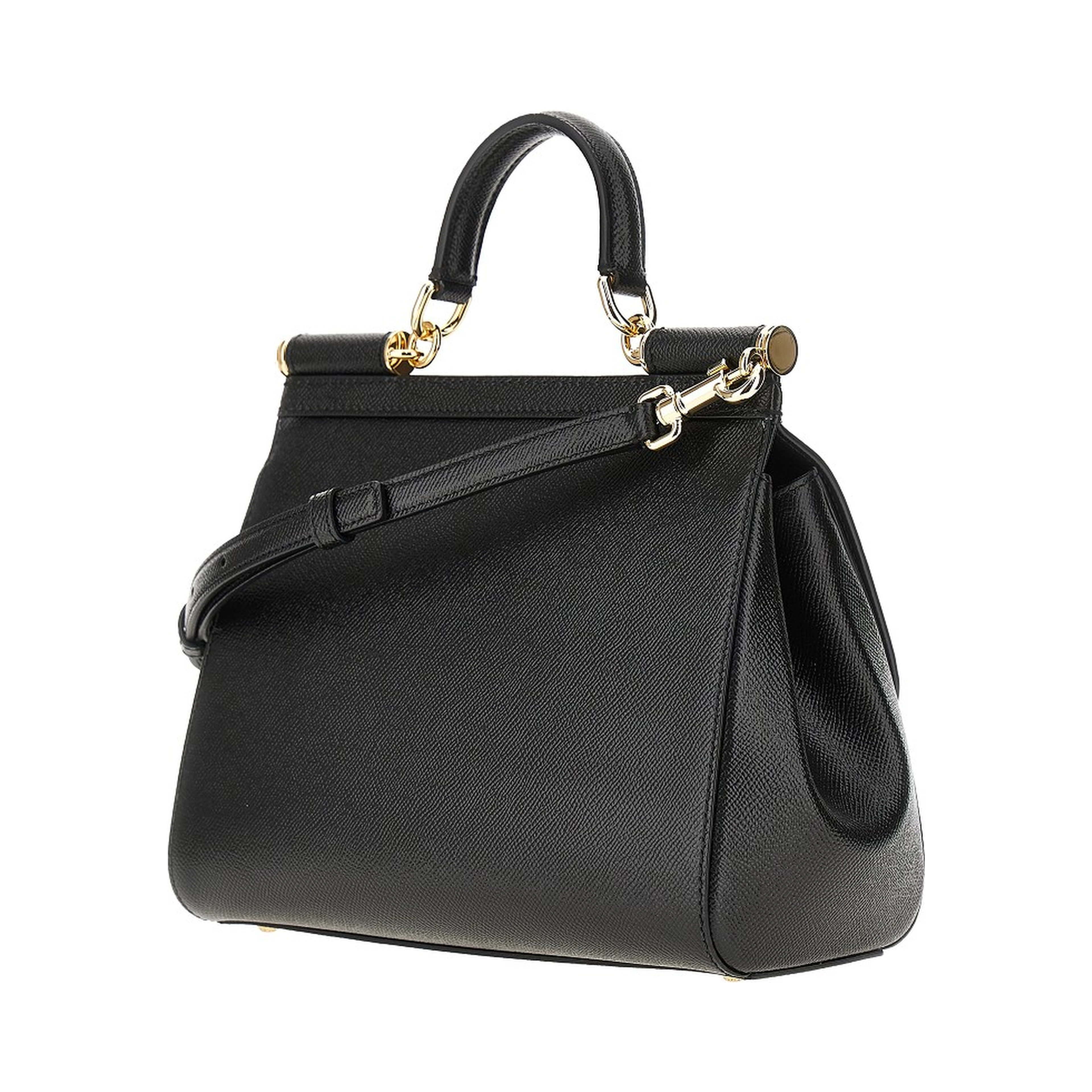 Dauphine leather large 'Sicily' bag