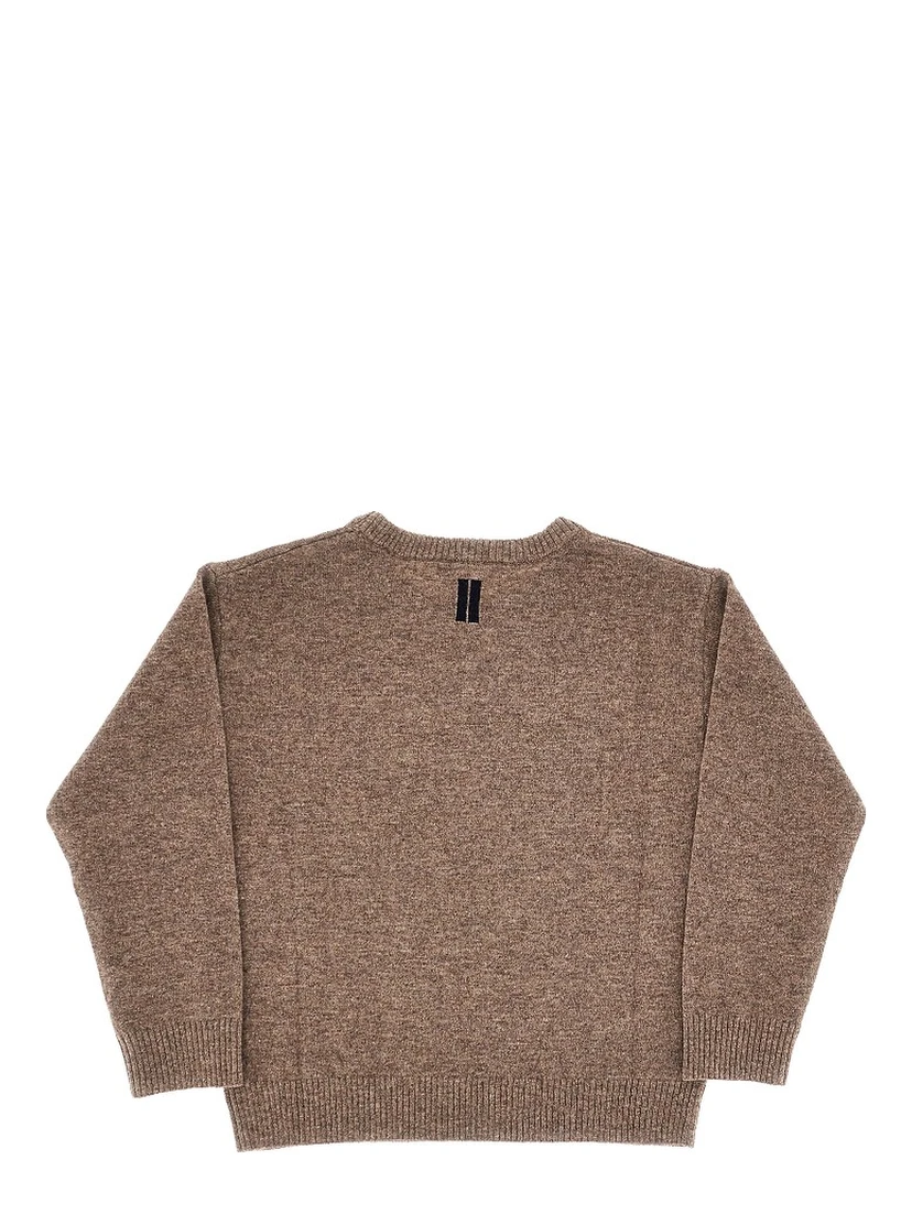 Crewneck knitted sweater