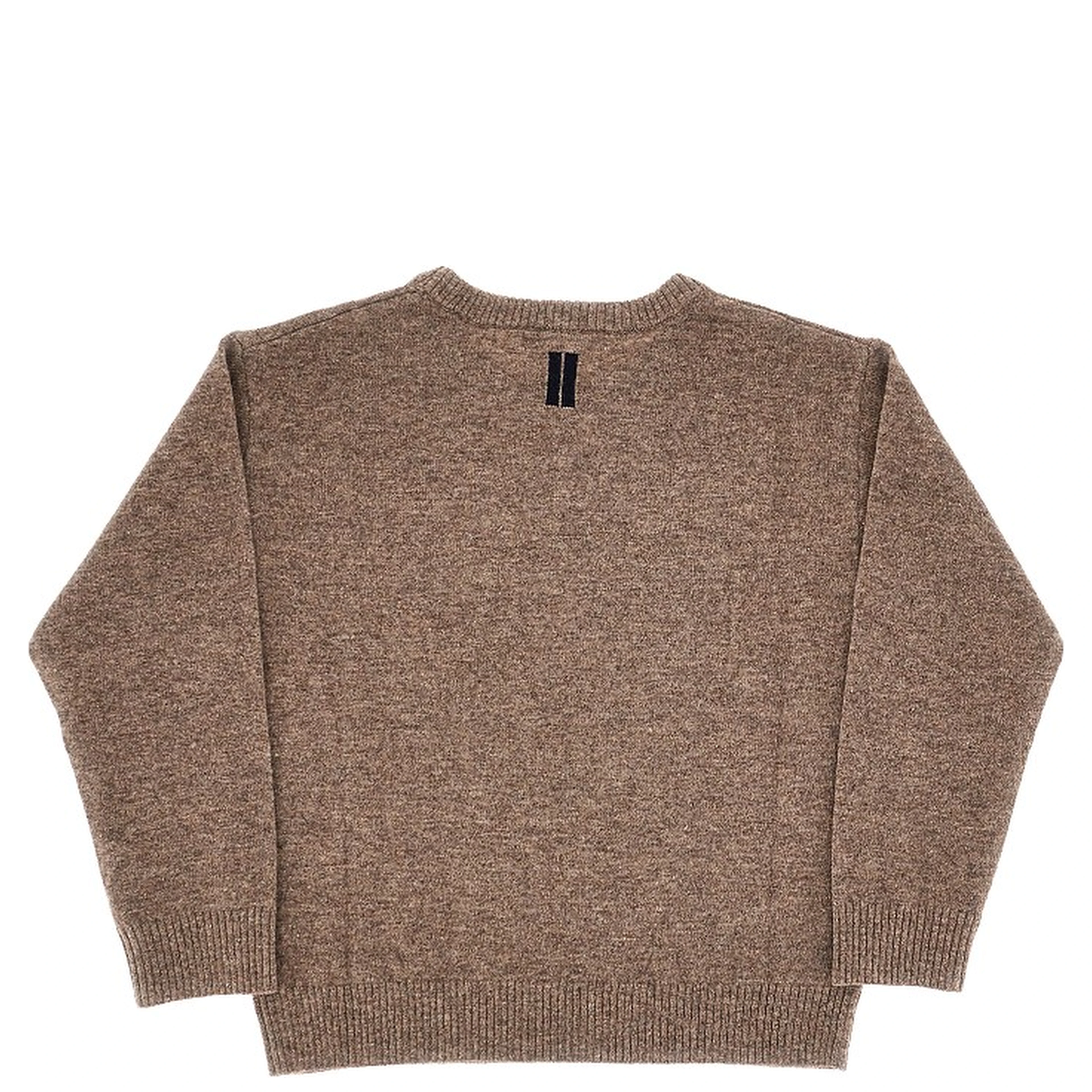 Crewneck knitted sweater