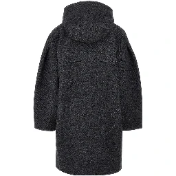Wool-blend coat