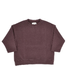 Technical jersey sweatshirt with logo