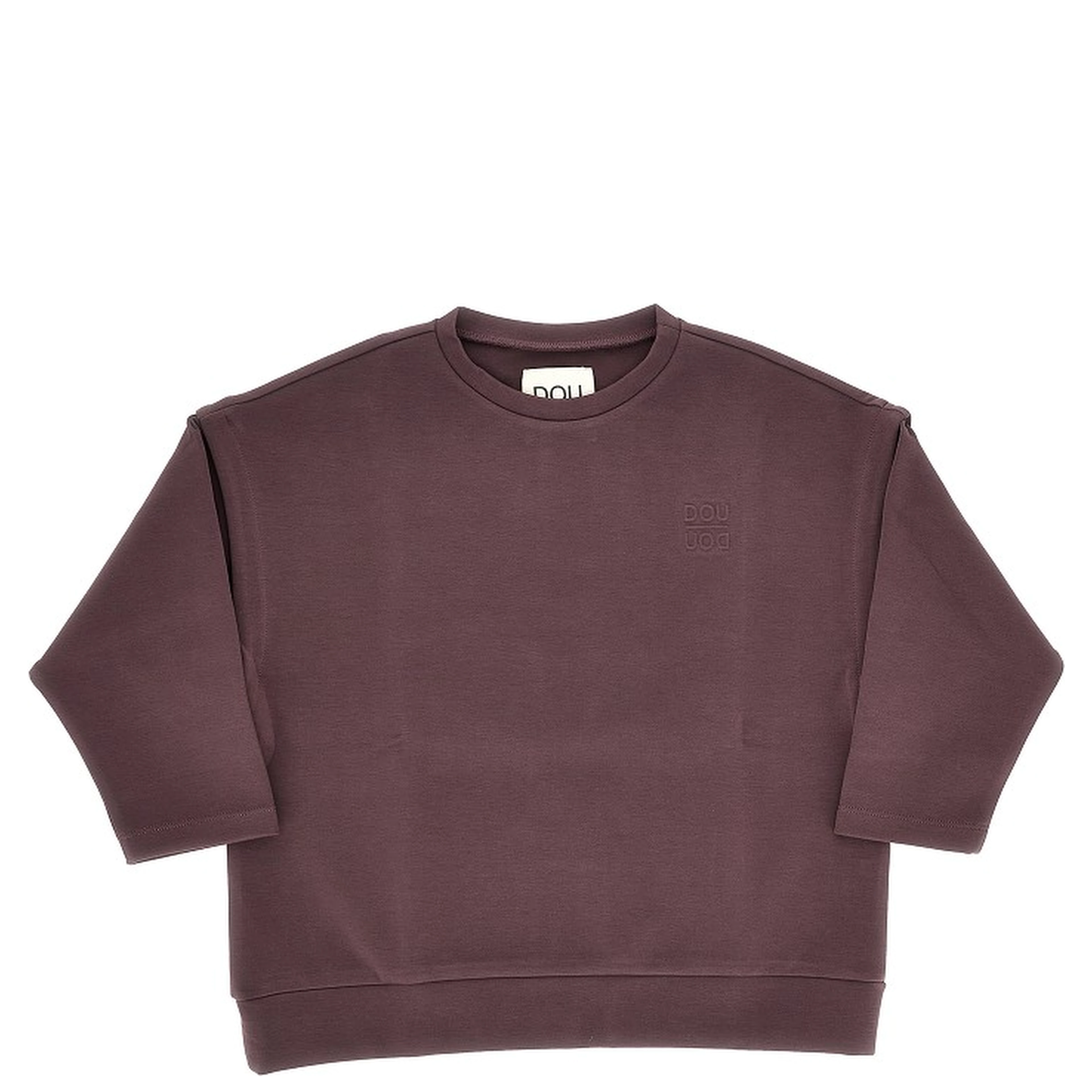 Technical jersey sweatshirt with logo