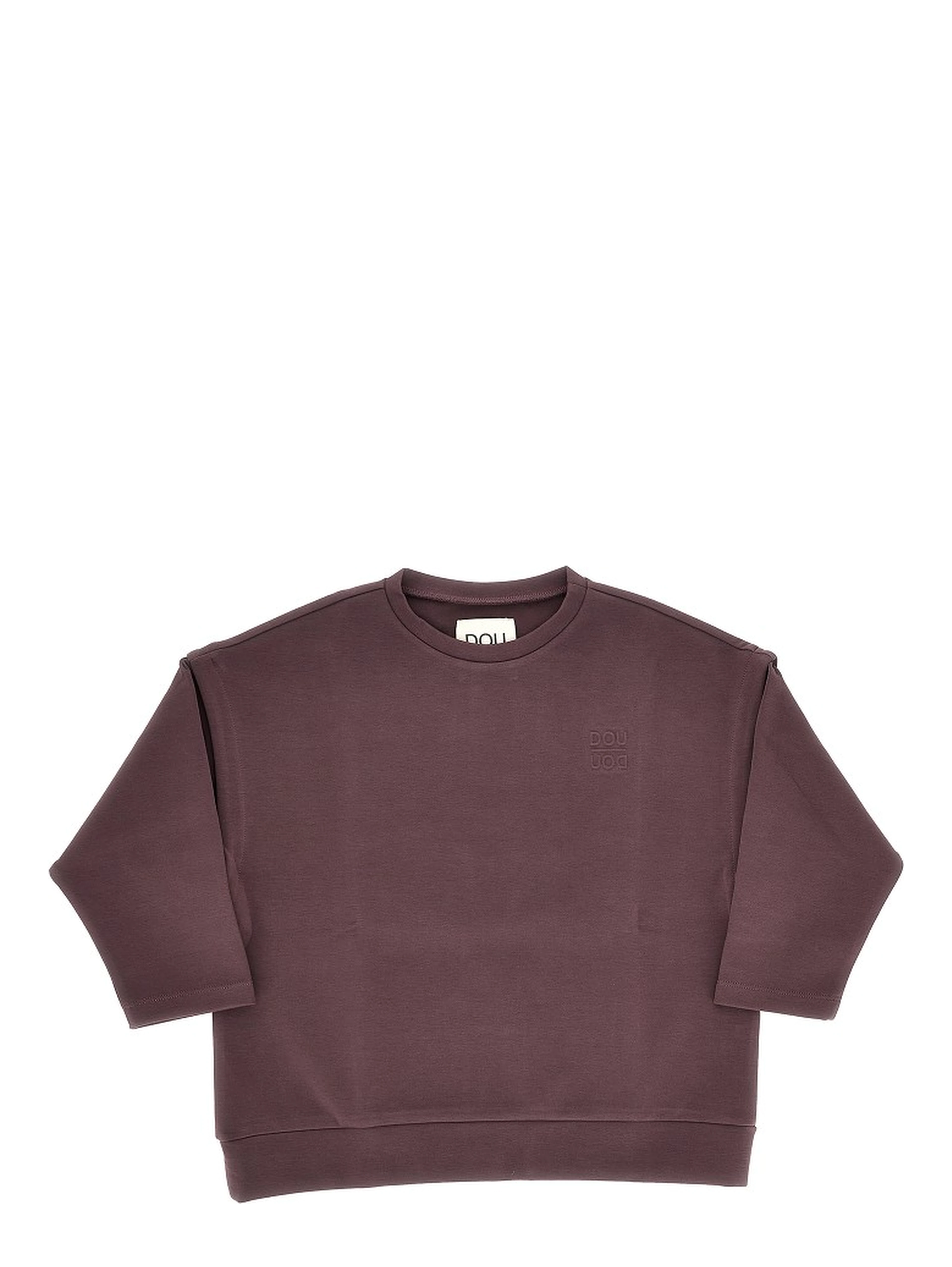 Technical jersey sweatshirt with logo