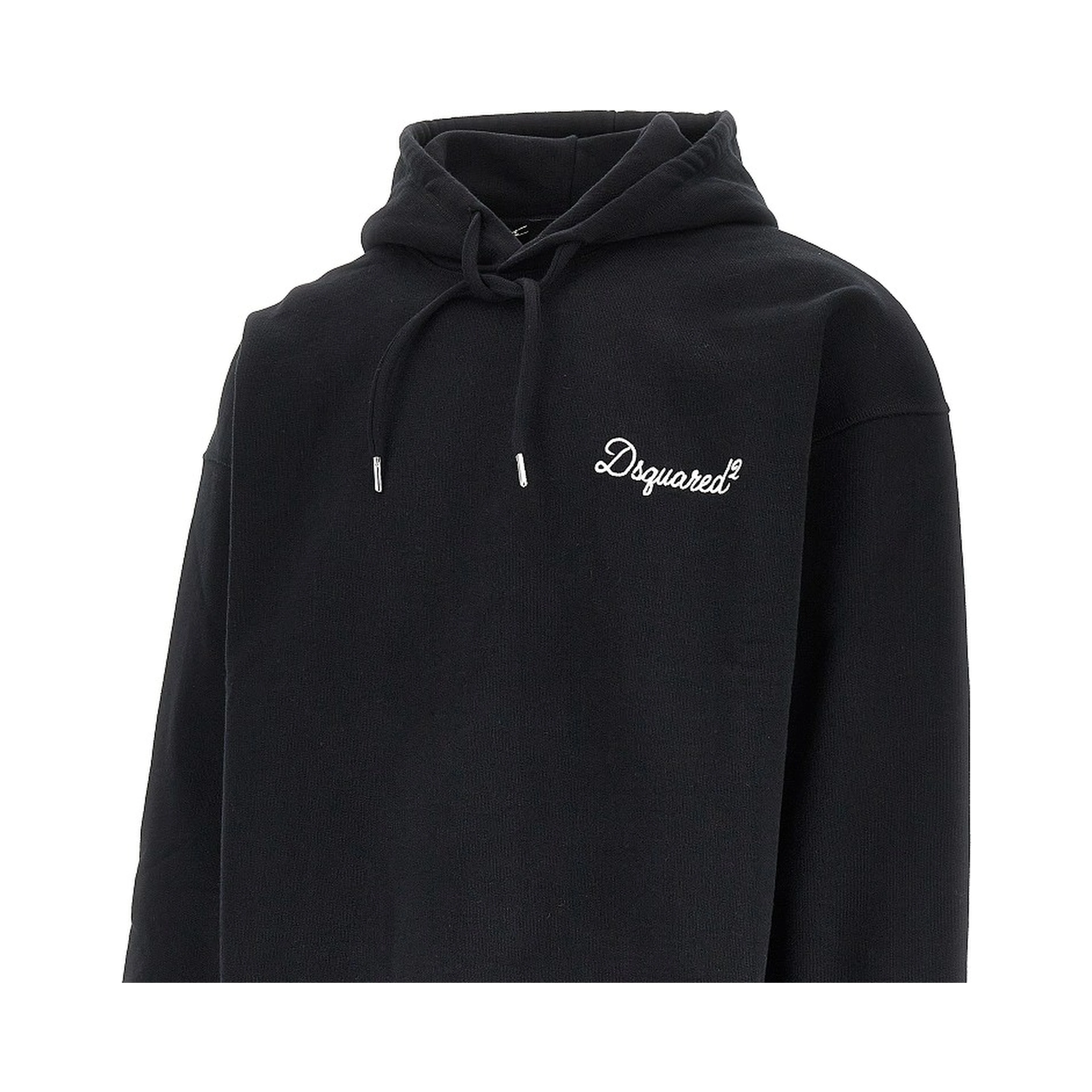 Hoodie with logo embroidery