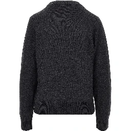 Cotton and wool-blend sweater