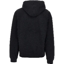Hoodie with logo embroidery