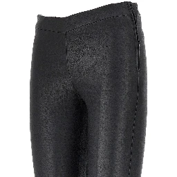 'Roche' stretch leather leggings