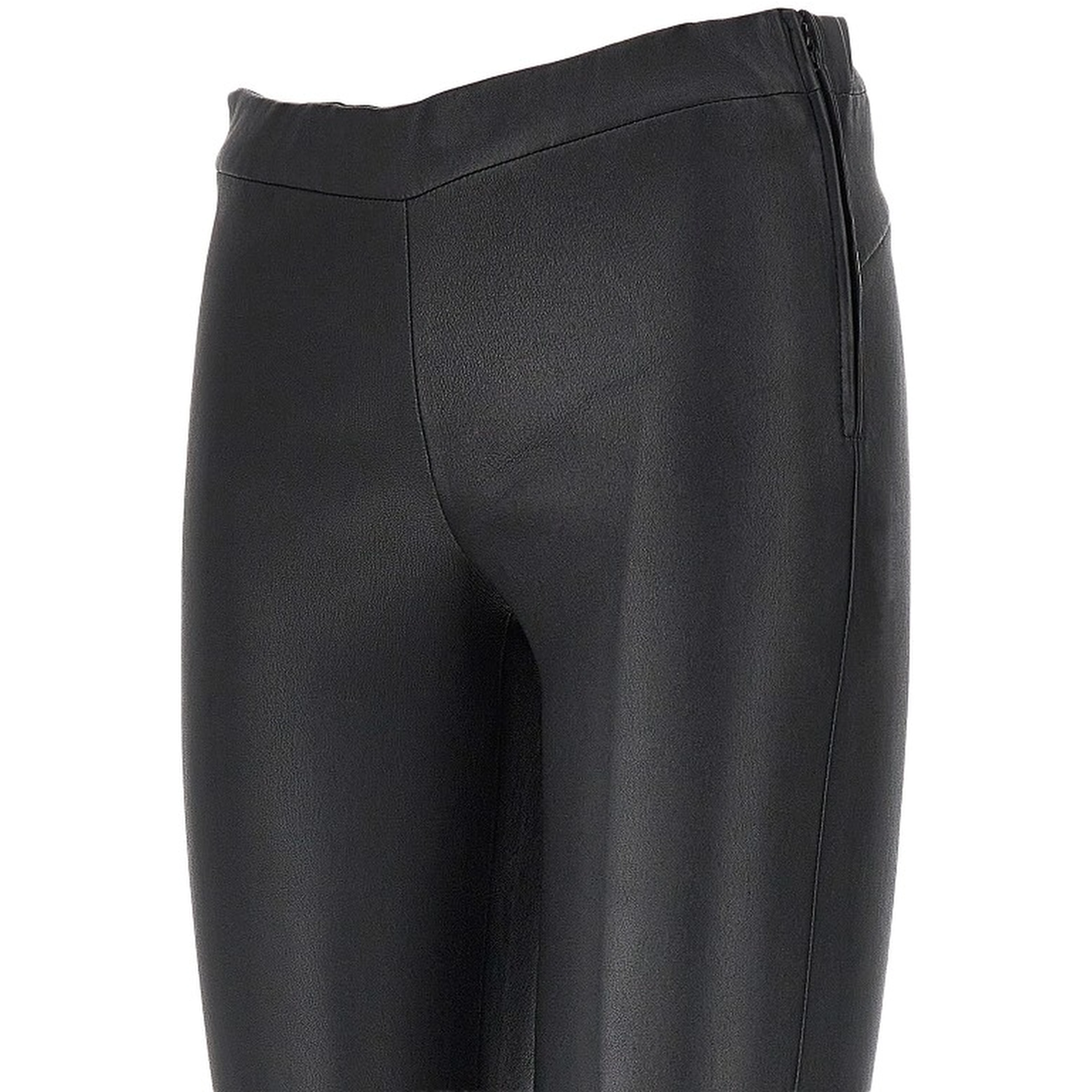 'Roche' stretch leather leggings