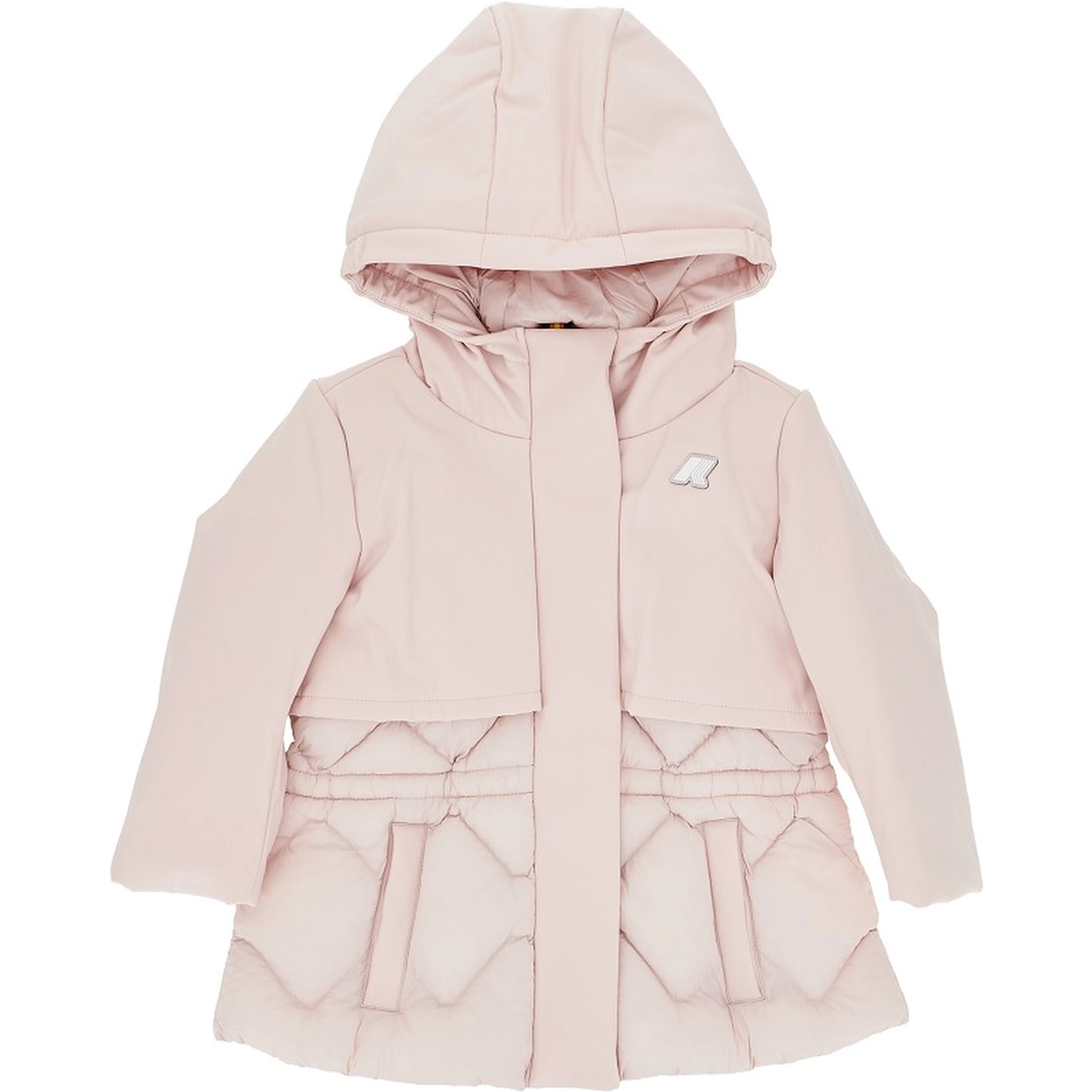 'Marlesse Hybrid' nylon downjacket