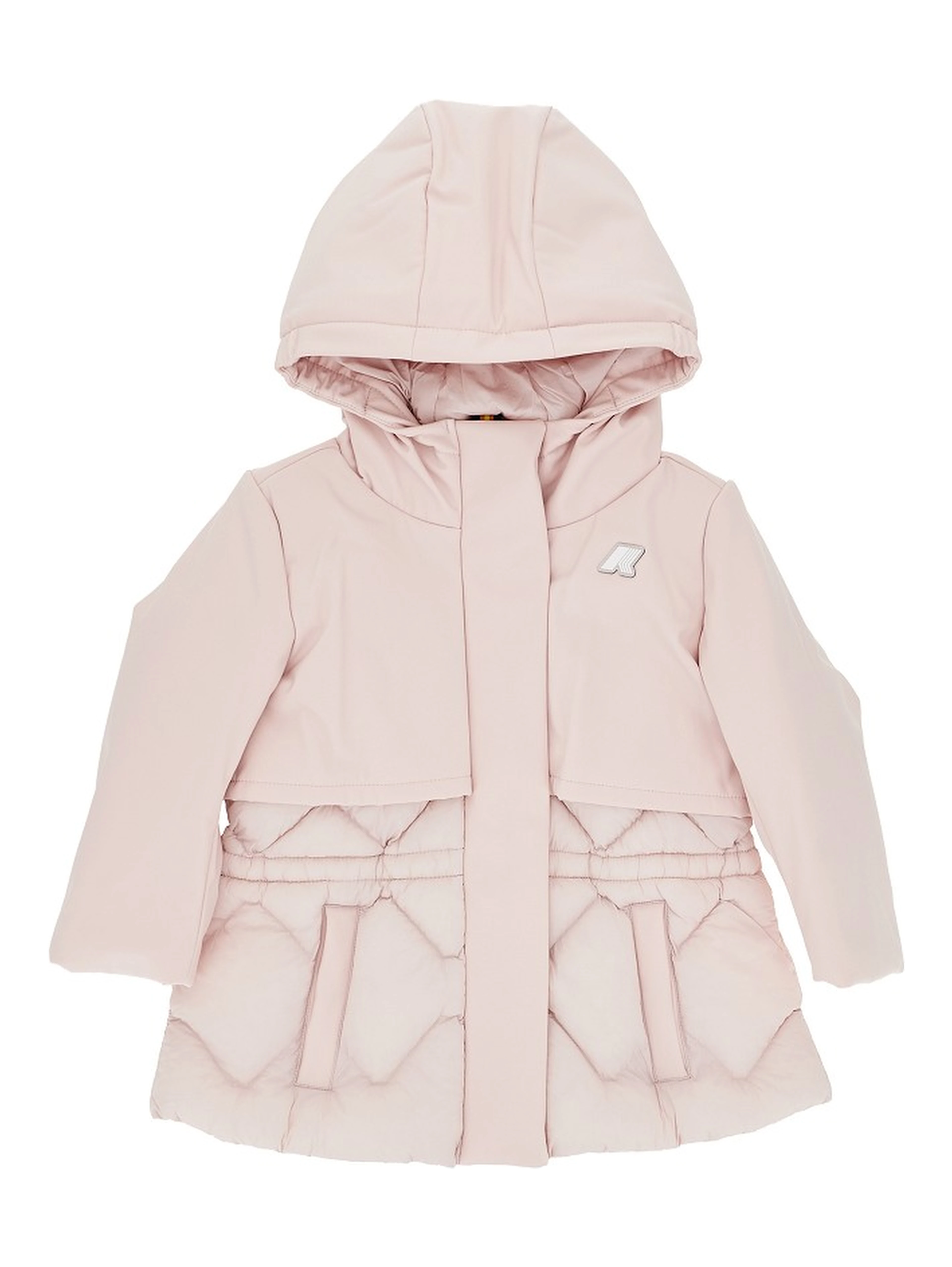 'Marlesse Hybrid' nylon downjacket