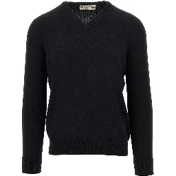 V-neck cashmere sweater