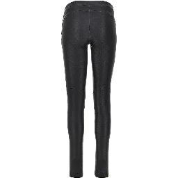 'Roche' stretch leather leggings