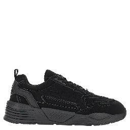 Coated nylon sneakers with Eagle logo