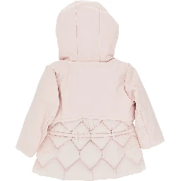 'Marlesse Hybrid' nylon downjacket