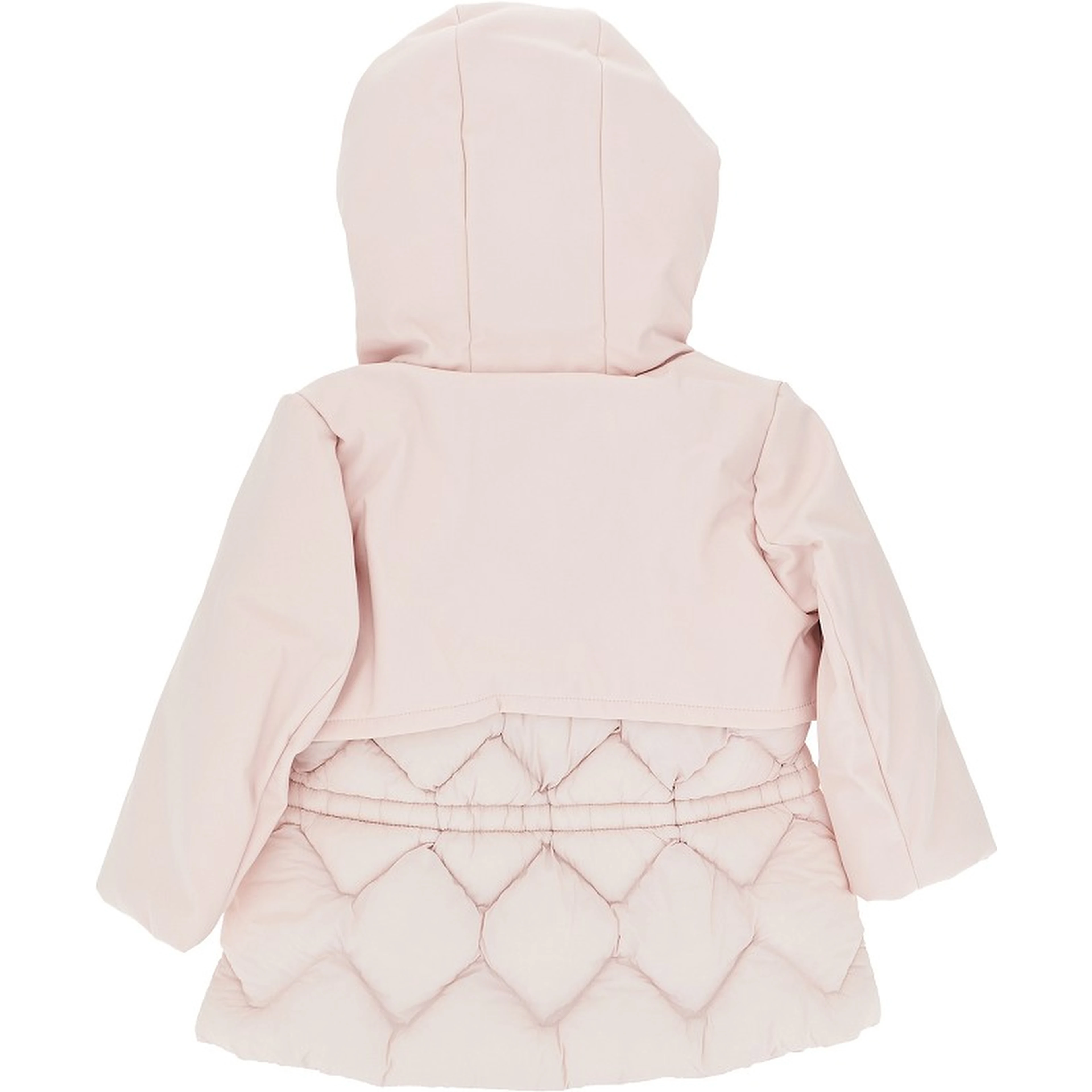 'Marlesse Hybrid' nylon downjacket
