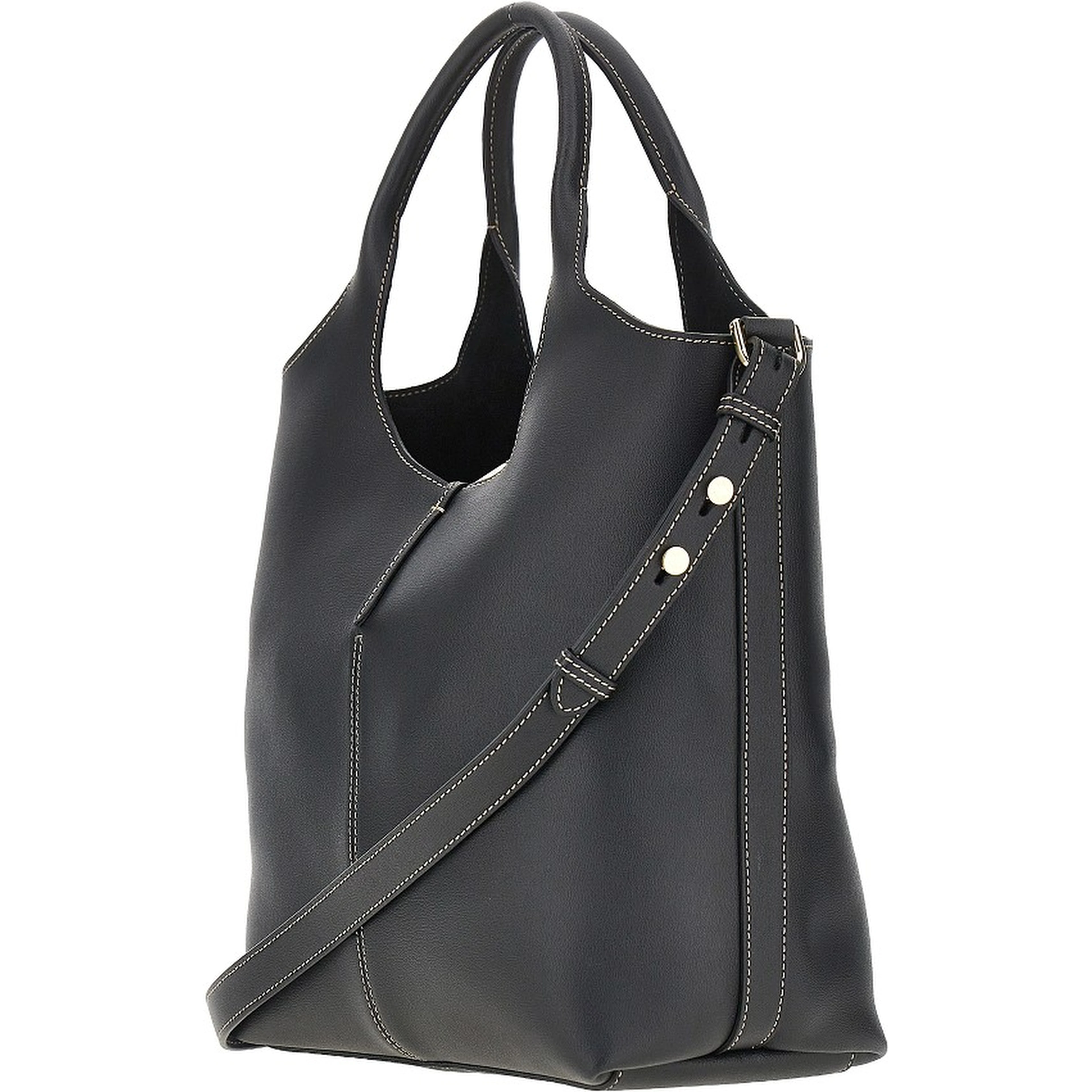 Leather small Tote shopping bag