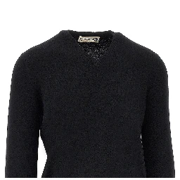 V-neck cashmere sweater